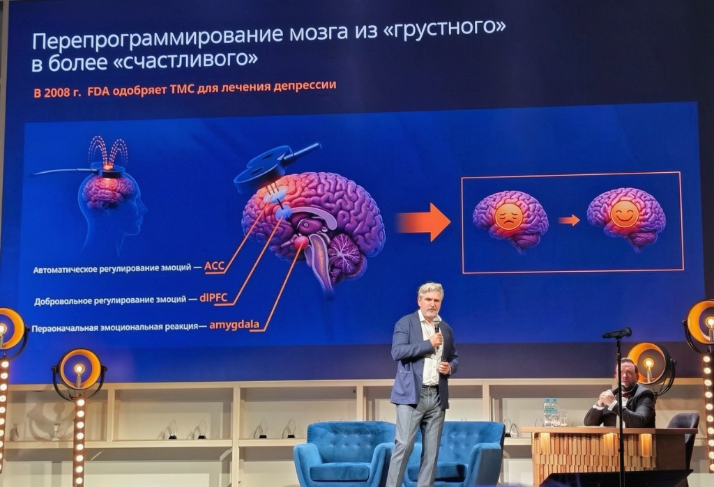Доклад о нейромодуляции и ТМС на конгрессе
